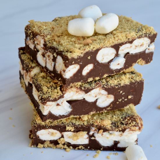 S’mores Fudge