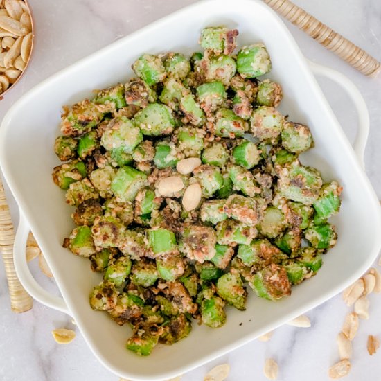 Nutty Okra