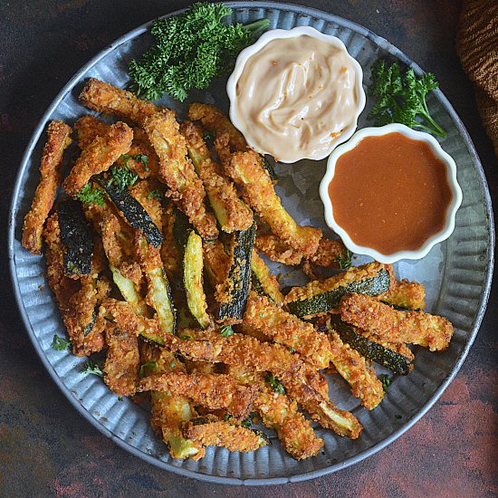 Air Fryer Zucchini Fries