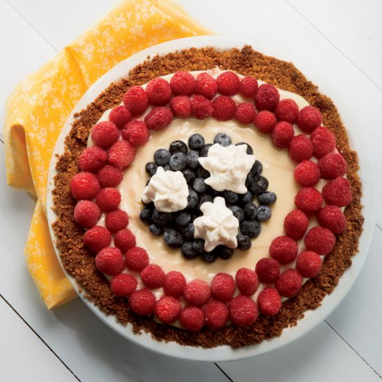 Lemon Berry Cream Pie