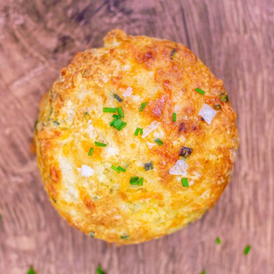 Sourdough Cheddar & Chive Biscuits