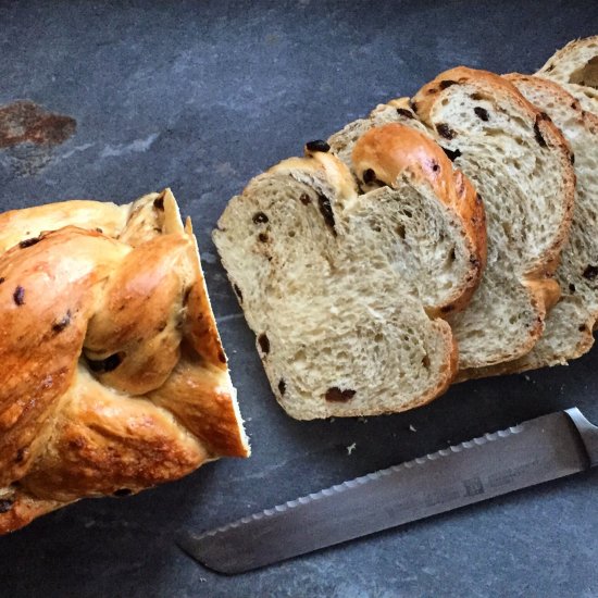 Orange Raisin Challah