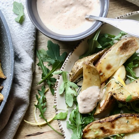 creamy horseradish sauce & dip