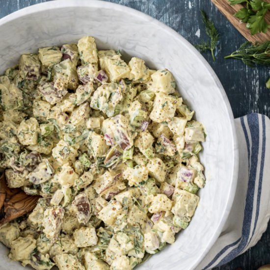 Classic Plant Based Potato Salad