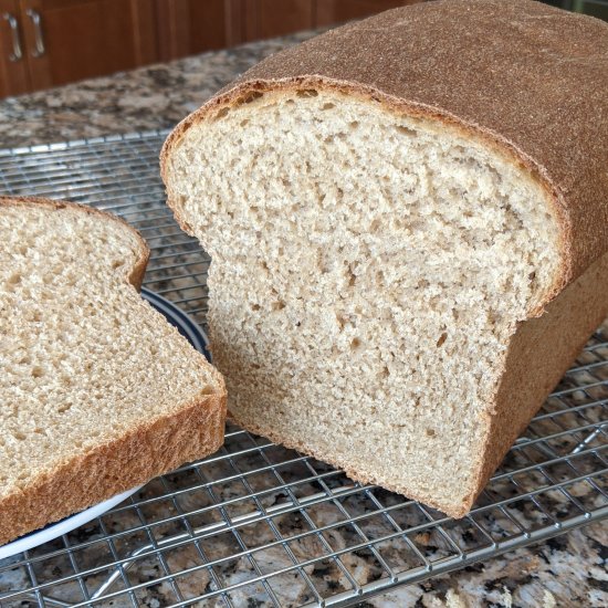 Homemade Whole Wheat Bread