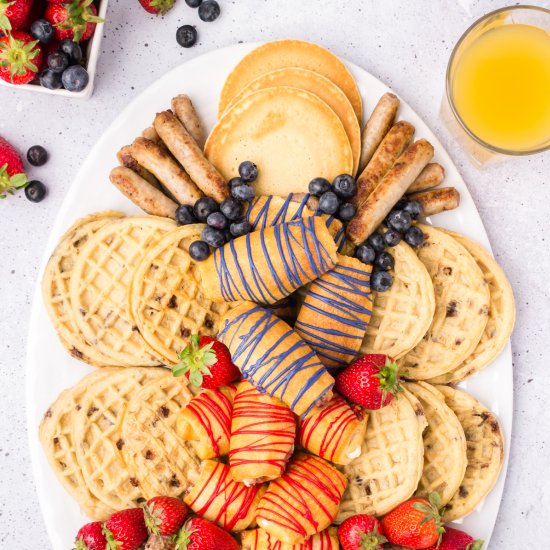 Easy Breakfast Grazing Board