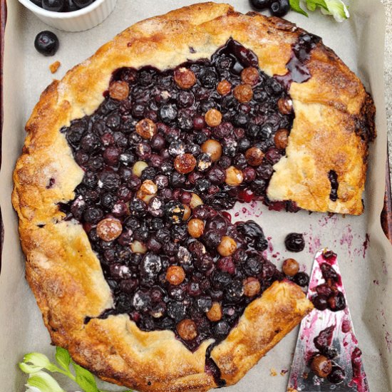 Blueberry Crostata