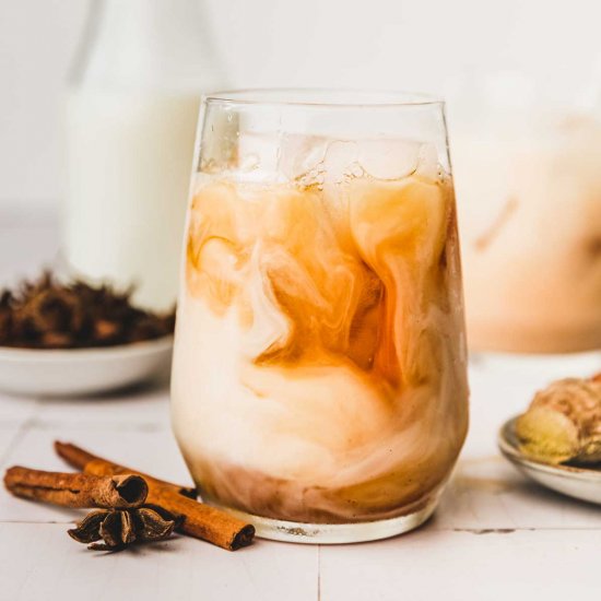 Iced chai tea latte recipe