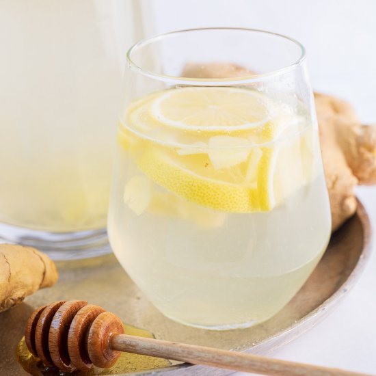 lemon ginger water