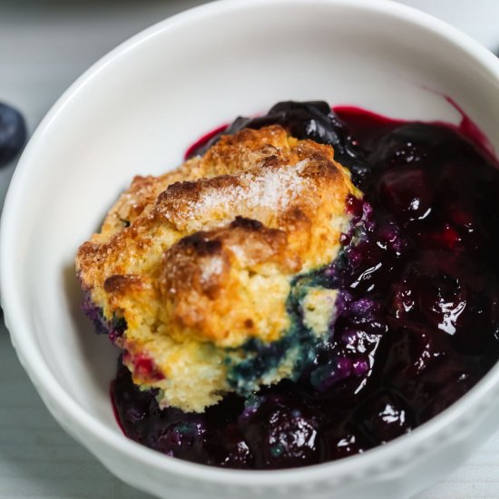 Southern Blueberry Cobbler