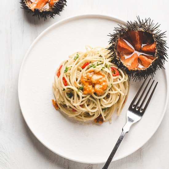 Spaghetti with Japanese Sea Urchin