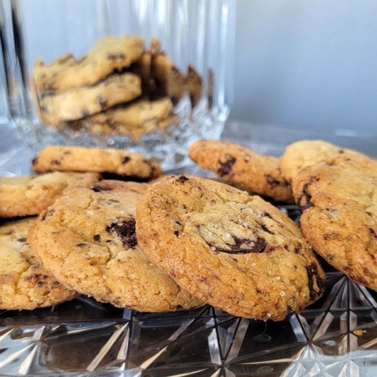 Salty Chocolate Chunk Cookies