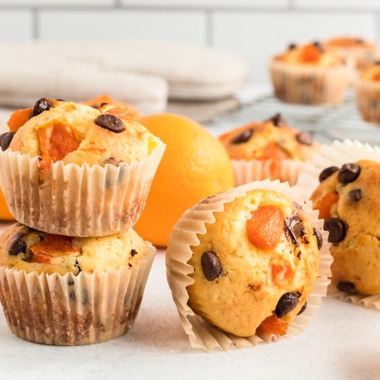 Orange Chocolate Chip Muffins