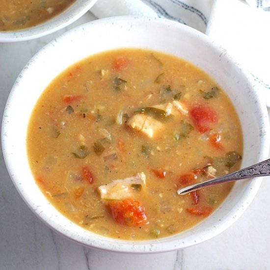 Brazilian Coconut Chicken Stew