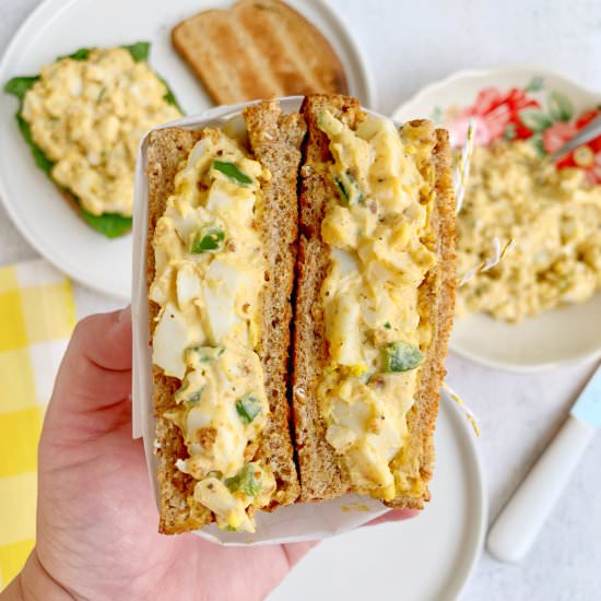 Bacon Jalapeno Egg Salad