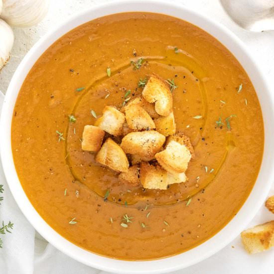 Aromatic Eggplant Soup