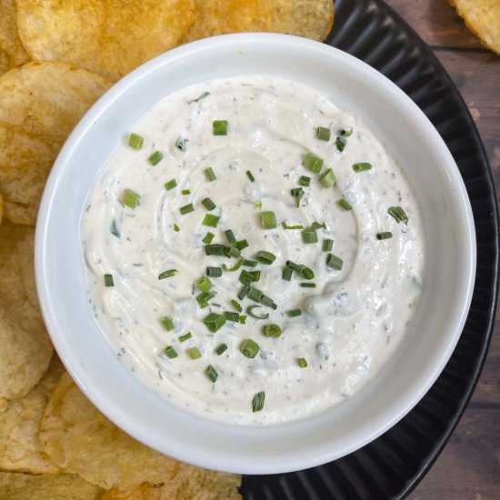 Sour Cream Dip for Chips and Veggie