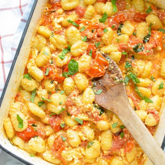 Baked Feta Gnocchi