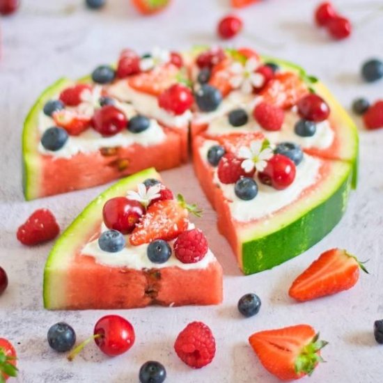 Watermelon Pizza