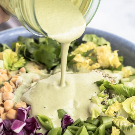 Dairy-Free Green Goddess Dressing