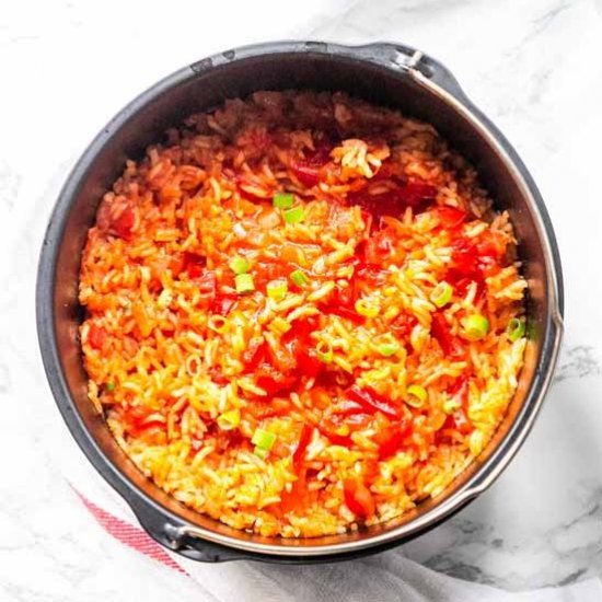 Air Fryer Mexican Rice