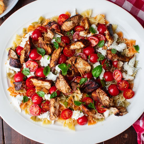 Simple chicken Caprese salad