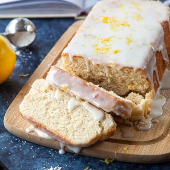 Vegan Lemon Drizzle Loaf Cake