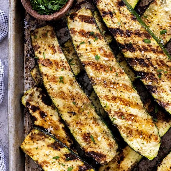 Grilled Zucchini