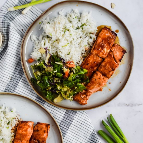 Teriyaki Glazed Salmon