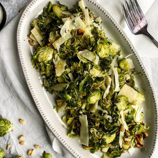 Roasted Brussel Sprout Salad