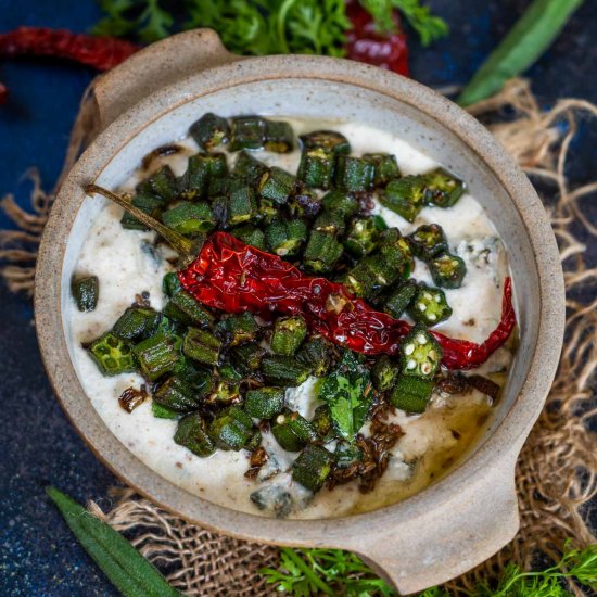 Bhindi Raita