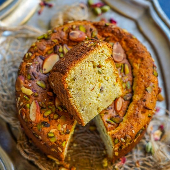 Thandai Mawa Cake