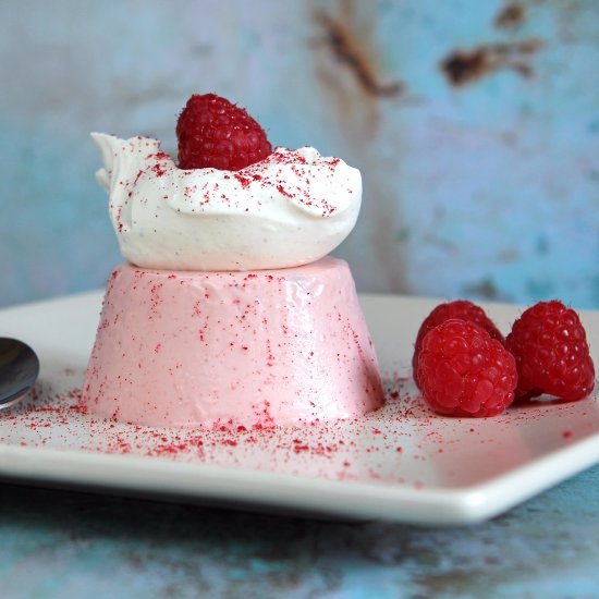 Raspberry Panna Cotta