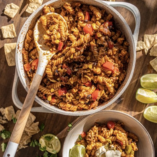 ONE-POT TACO PASTA