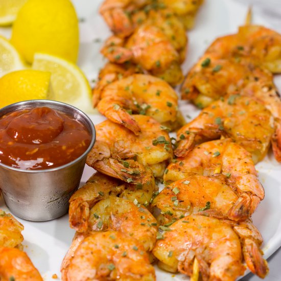 Grilled Peel and Eat Shrimp