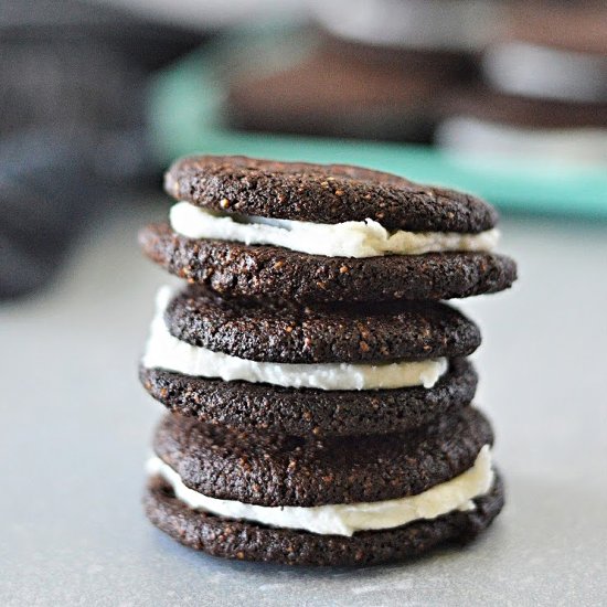 Keto Oreo Cookies