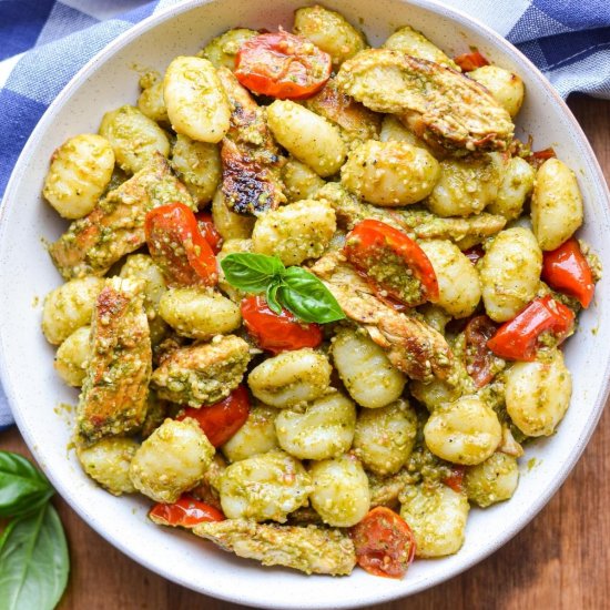 Pesto Chicken Gnocchi