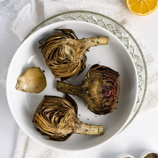 How to Roast Artichokes