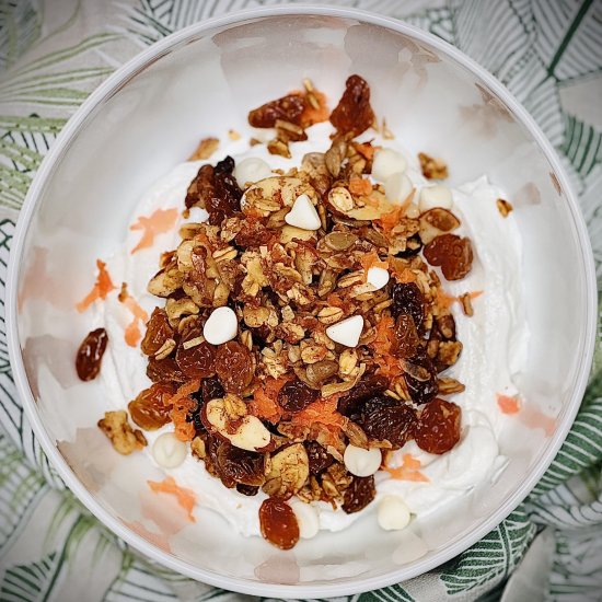 Carrot Cake Granola