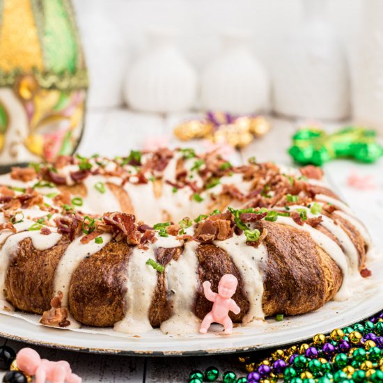 Boudin King Cake