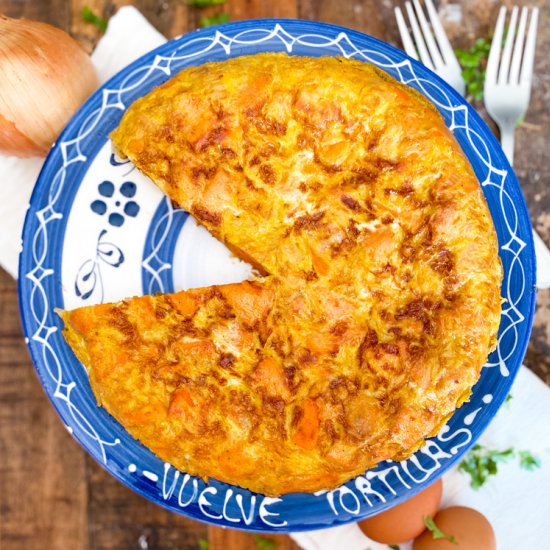 Sweet Potato Omelette