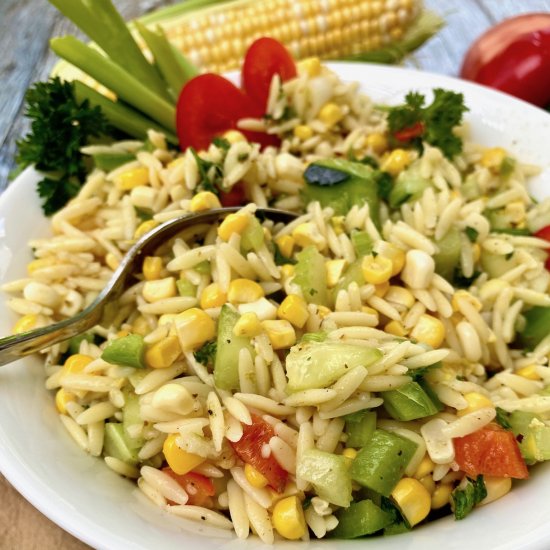 Sweet Corn Pasta Salad