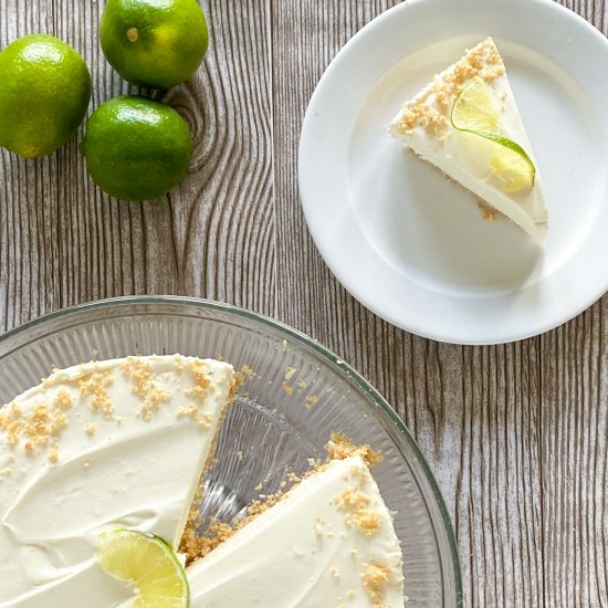 No-Bake Key Lime Cheesecake