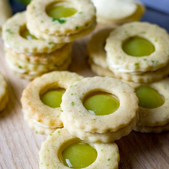 Key Lime Pie Biscuits