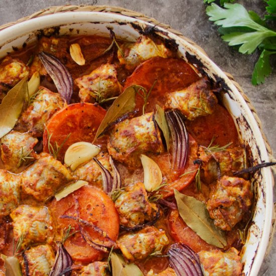 Mediterranean Fish Casserole