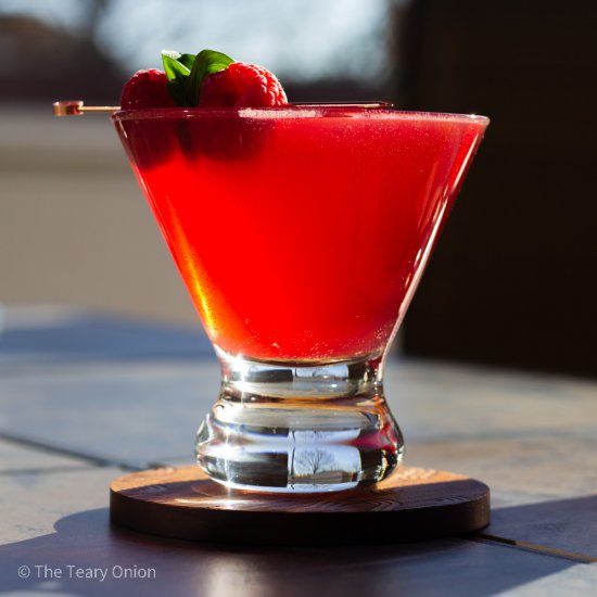 Mint Raspberry Martini