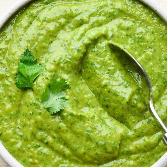 Avocado Herb Green Sauce