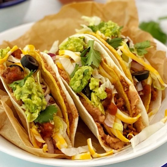 Double Decker Turkey Tacos