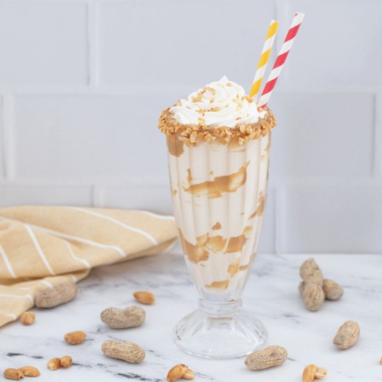 Easy Peanut Butter Milkshake