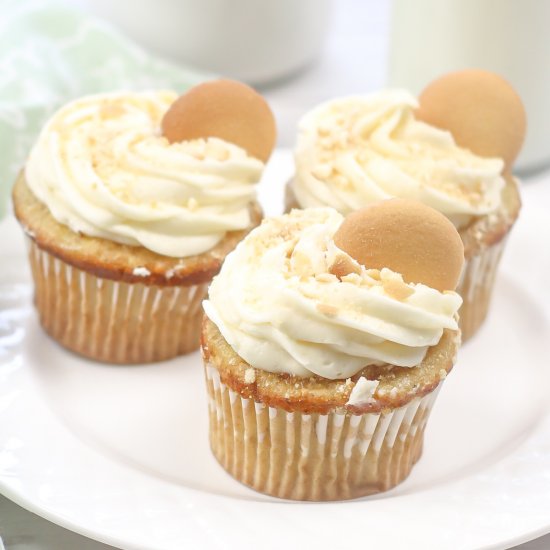 Banana Pudding Cupcakes